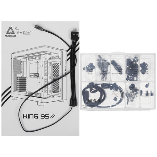 Купить Корпус MONTECH KING 95  5431987. Характеристики, отзывы и цены в Донецке