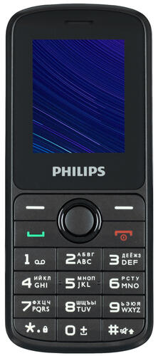 Купить Сотовый телефон Philips Xenium E2101 черный  5079277. Характеристики, отзывы и цены в Донецке