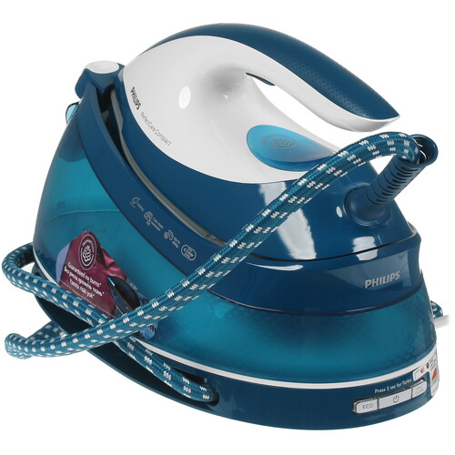 Купить Парогенератор Philips PerfectCare Compact GC7844/20 синий  4733134. Характеристики, отзывы и цены в Донецке