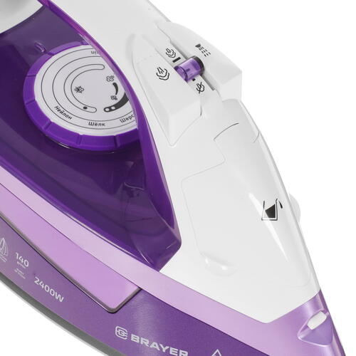 Купить Утюг BRAYER BR4004 фиолетовый  5352458. Характеристики, отзывы и цены в Донецке