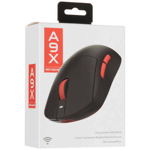 Купить Мышь беспроводная/проводная Red Square x ATK A9 X  5630296. Характеристики, отзывы и цены в Донецке