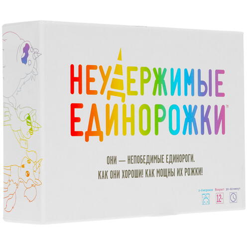 Купить Игра настольная "Неудержимые единорожки"  4800754. Характеристики, отзывы и цены в Донецке