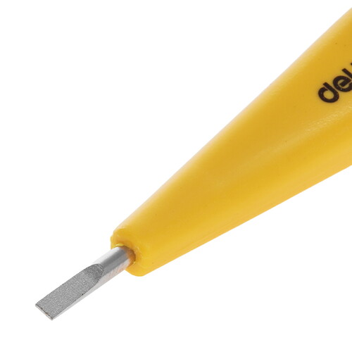 Купить Индикаторная отвертка-тестер напряжения цифровая Deli DL8003 (12-250 В)  9310972. Характеристики, отзывы и цены в Донецке