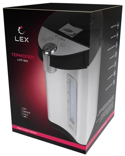 Купить Термопот LEX LXTP 3612 серебристый  9903507. Характеристики, отзывы и цены в Донецке