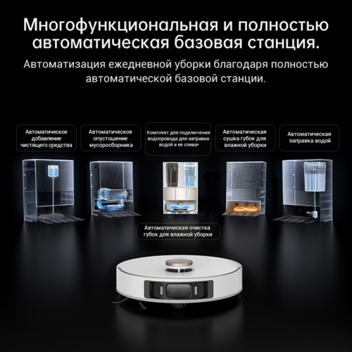 Купить Робот-пылесос Dreame L20 Ultra Complete белый  5469459. Характеристики, отзывы и цены в Донецке