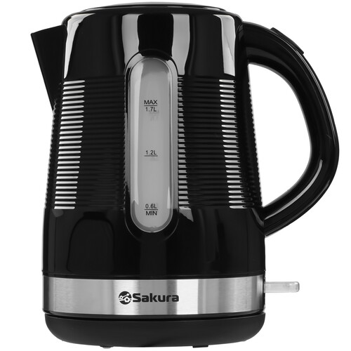 Купить Электрочайник Sakura SA-2343BK черный  9248646. Характеристики, отзывы и цены в Донецке