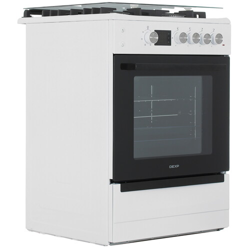 Купить Комбинированная плита DEXP M26-1W белый  9082403. Характеристики, отзывы и цены в Донецке