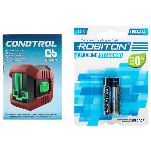 Купить Лазерный нивелир Condtrol QB Green  8184850. Характеристики, отзывы и цены в Донецке