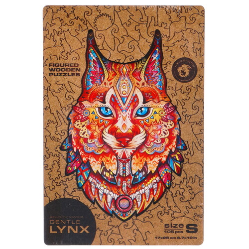 Купить Пазл UNIDRAGON Нежная рысь S 14+  5352903. Характеристики, отзывы и цены в Донецке