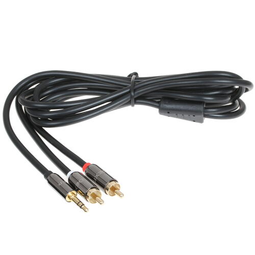 Купить Кабель   DEXP 3.5 mm jack - RCA x2 черный  1382323. Характеристики, отзывы и цены в Донецке