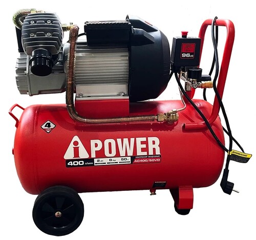 Купить Компрессор поршневой масляный A-iPower AC400/50VD  9191223. Характеристики, отзывы и цены в Донецке