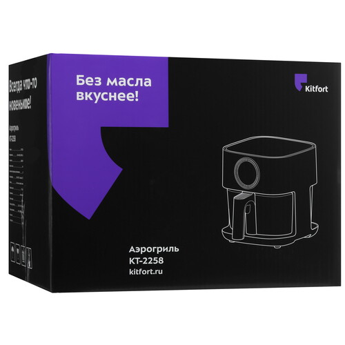 Купить Аэрогриль Kitfort КТ-2258 бежевый  9231646. Характеристики, отзывы и цены в Донецке