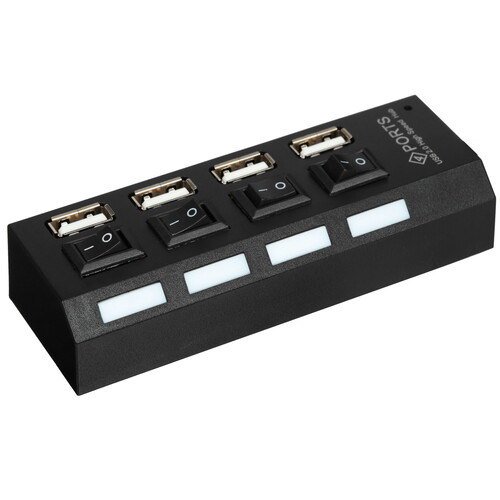 Купить USB-разветвитель Gembird UHB-U2P4-02  9918278. Характеристики, отзывы и цены в Донецке
