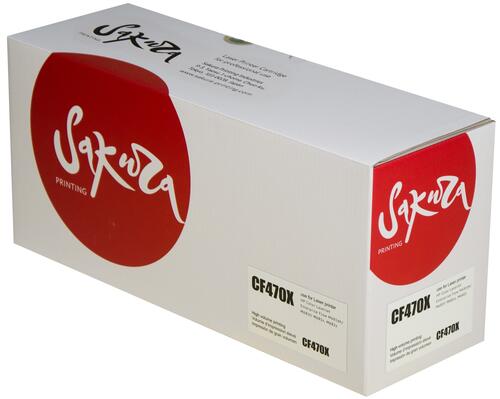 Купить Картридж лазерный SAKURA CF470X черный  5363518. Характеристики, отзывы и цены в Донецке