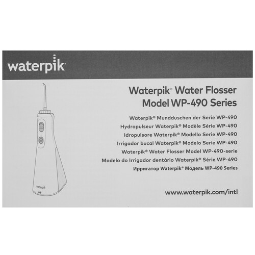 Купить Ирригатор Waterpik WP-490 EU  9176698. Характеристики, отзывы и цены в Донецке