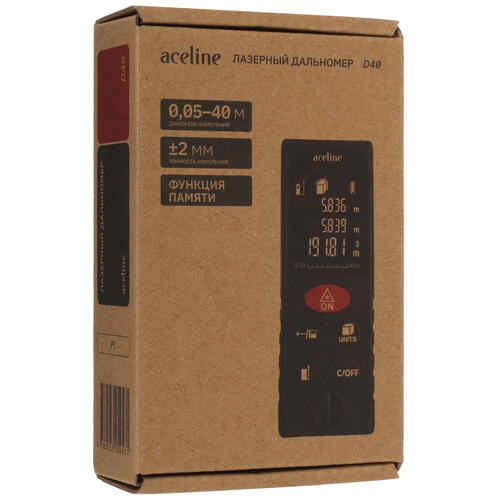 Купить Лазерный дальномер Aceline D40  5090447. Характеристики, отзывы и цены в Донецке