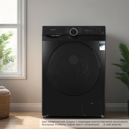 Купить Стиральная машина DEXP WM-F814DMA/WBSI черный  9163739. Характеристики, отзывы и цены в Донецке