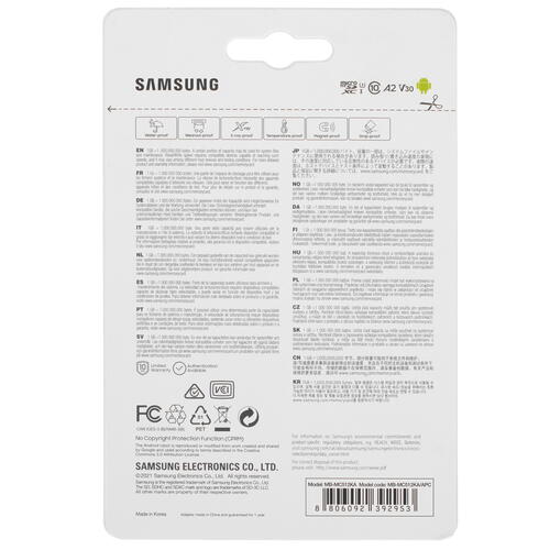Купить Карта памяти Samsung EVO Plus microSDXC 512 ГБ [MB-MC512KA/APC]  5095358. Характеристики, отзывы и цены в Донецке