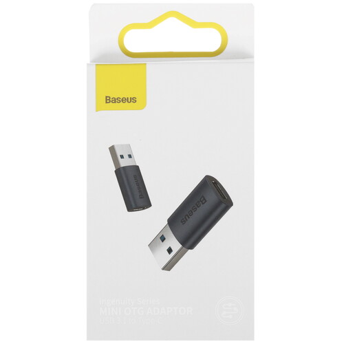 Купить Переходник Baseus USB 3.2 Gen 2 Type-A - USB 3.2 Gen 1 Type-C  5487938. Характеристики, отзывы и цены в Донецке