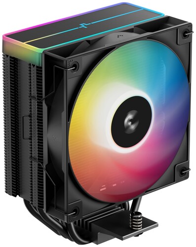 Купить Кулер для процессора DEEPCOOL AG400 BK ARGB V2 [R-AG400-BKAMMN-GJD]  5614106. Характеристики, отзывы и цены в Донецке