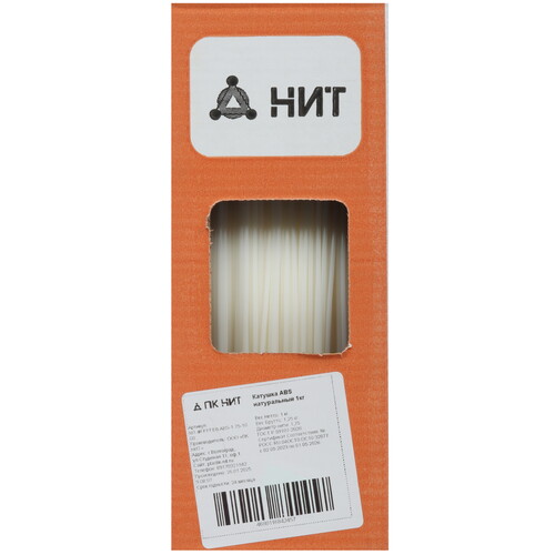 Купить Пластик НИТ ABS  5602789. Характеристики, отзывы и цены в Донецке