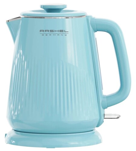 Купить Электрочайник Rashel R-421-18 голубой  9301525. Характеристики, отзывы и цены в Донецке