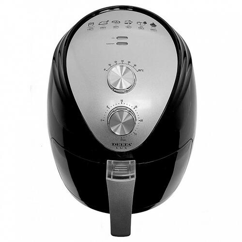 Купить Аэрогриль DELTA LUX DE-6101 черный  5354136. Характеристики, отзывы и цены в Донецке