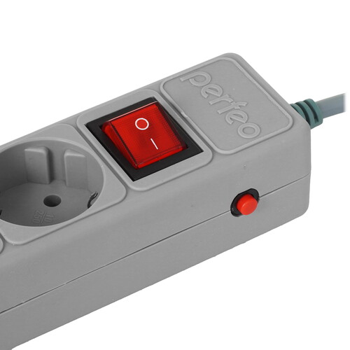 Купить Сетевой фильтр Perfeo POWER+ PF-PP-5/1.8-G серый  9172308. Характеристики, отзывы и цены в Донецке