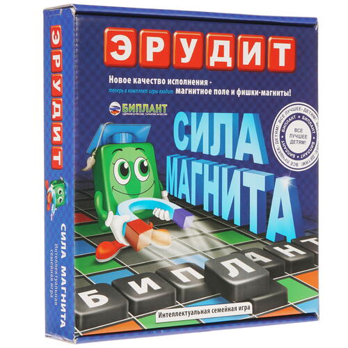 Купить Игра настольная "Эрудит. Сила магнита"  4810661. Характеристики, отзывы и цены в Донецке
