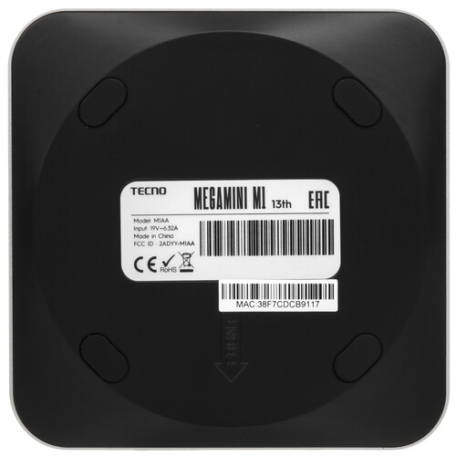 Купить Мини ПК Tecno MEGA MINI M1  5484711. Характеристики, отзывы и цены в Донецке