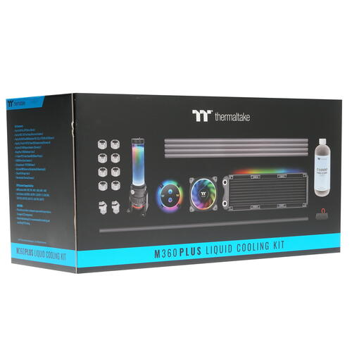 Купить Комплект для сборки СЖО Thermaltake Pacific M360 Plus D5 Hard Tube Water Cooling Kit  1230561. Характеристики, отзывы и цены в Донецке