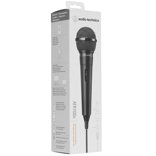Купить Микрофон Audio-technica ATR1100x черный  4820932. Характеристики, отзывы и цены в Донецке