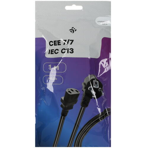 Купить Кабель питания DEXP CEE 7/7 - IEC 320 C13  5421877. Характеристики, отзывы и цены в Донецке