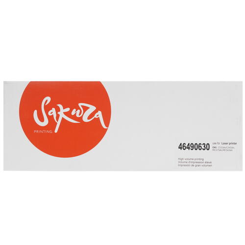 Купить Картридж лазерный SAKURA 46490630 пурпурный  5363630. Характеристики, отзывы и цены в Донецке
