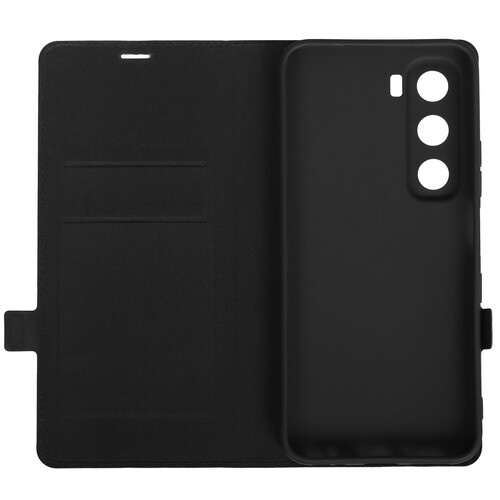 Купить Чехол-книжка  BoraSCO для Infinix HOT 60/ 60i черный  5635981. Характеристики, отзывы и цены в Донецке