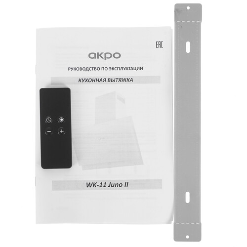 Купить Вытяжка наклонная Akpo WK-11 Juno II черный/черный  9951212. Характеристики, отзывы и цены в Донецке