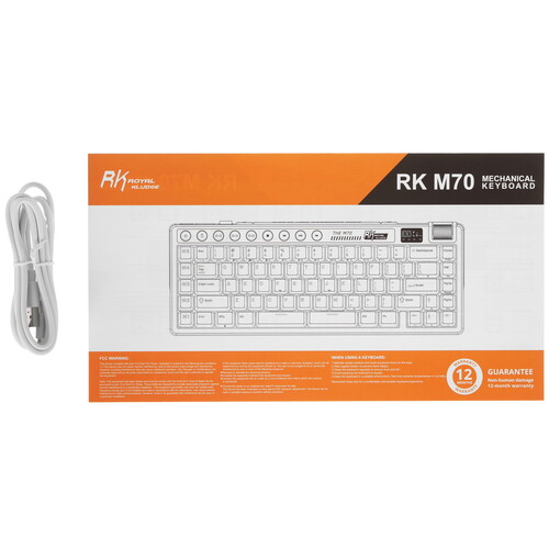 Купить Клавиатура  проводная + беспроводная Royal Kludge M70  9268013. Характеристики, отзывы и цены в Донецке