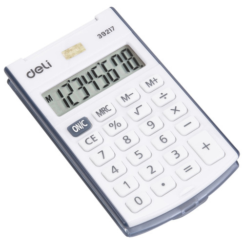 Купить Калькулятор Deli E39217/BLUE  9380464. Характеристики, отзывы и цены в Донецке