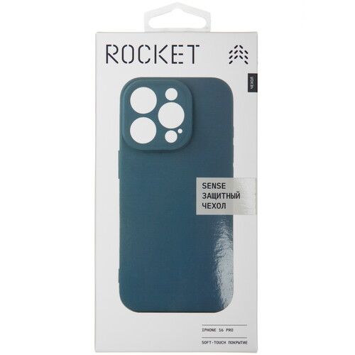 Купить Накладка  Rocket Sense для Apple iPhone 16 Pro синий  5474316. Характеристики, отзывы и цены в Донецке