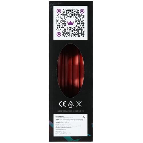 Купить Пластик CROWN CM-FILPLAS004R  9229246. Характеристики, отзывы и цены в Донецке