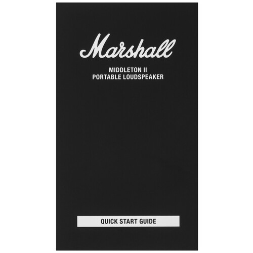 Купить Портативная колонка Marshall Middleton II, черный  9315987. Характеристики, отзывы и цены в Донецке