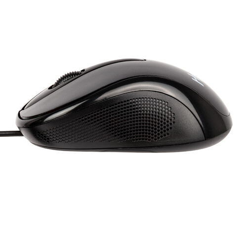 Купить Мышь проводная HIPER HOM-031  черный  5605544. Характеристики, отзывы и цены в Донецке