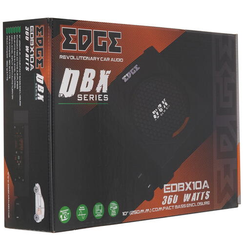 Купить Автосабвуфер активный EDGE EDBX10A-E0  5366965. Характеристики, отзывы и цены в Донецке