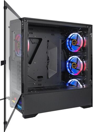 Купить Корпус ExeGate i3 MAX-EVO800 [EX296081RUS] черный  9101584. Характеристики, отзывы и цены в Донецке