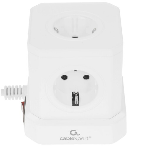 Купить Сетевой фильтр Cablexpert TWR-5-U4-W-3 белый  9176873. Характеристики, отзывы и цены в Донецке