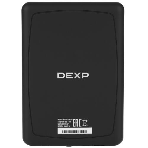 Купить 6" Электронная книга DEXP L3 Moon черный  1604380. Характеристики, отзывы и цены в Донецке