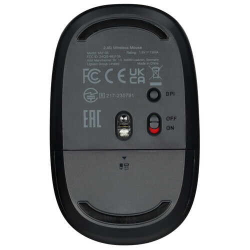 Купить Мышь беспроводная UGREEN MU105 [90550] синий  9121725. Характеристики, отзывы и цены в Донецке