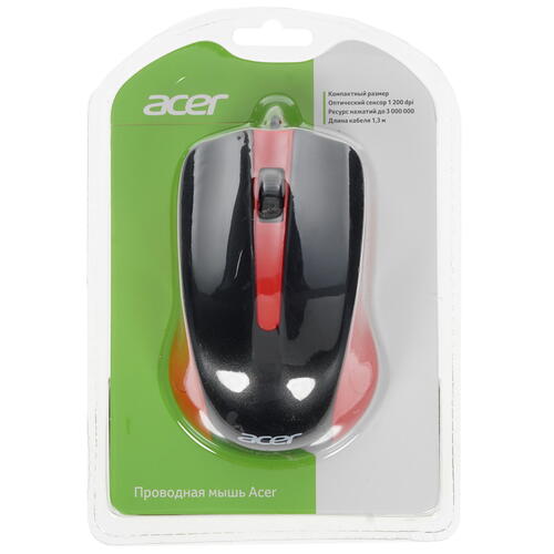 Купить Мышь проводная Acer OMW012  4707621. Характеристики, отзывы и цены в Донецке
