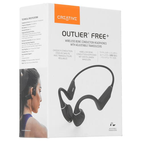 Купить Беспроводные наушники Creative Outlier Free+ серый  9046174. Характеристики, отзывы и цены в Донецке