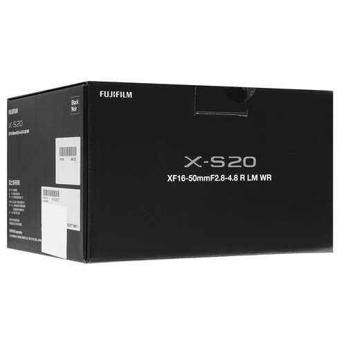 Купить Беззеркальный фотоаппарат FujiFilm X-S20 Kit XF 16-50 mm черный  5481999. Характеристики, отзывы и цены в Донецке